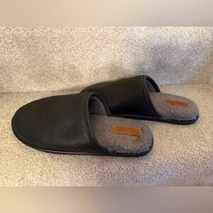 Brooks Brothers Henri Leather  Slippers Size 10